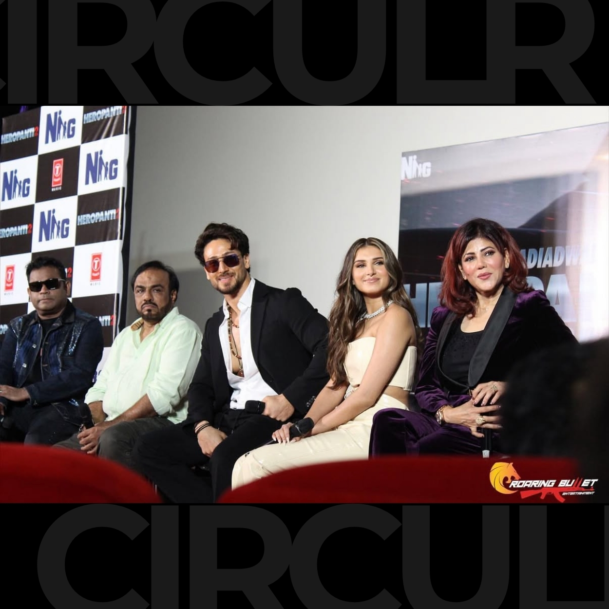 A.R. Rahman, Tiger Shroff, Tara Sutaria, Heropanti 2